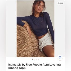 Free People Intimately Aura Layering Top